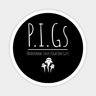 P.I.Gs Ghost Hunting Crew Tee Magnet